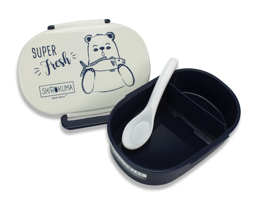 Shirokuma Kids Lunchbox by Moshi Moshi, 1 layer, 18cm x 13cm - farangshop-co