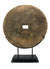 Antique Thai cart wheel mounted on stand D - farangshop-co