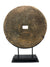 Antique Thai cart wheel mounted on stand D - farangshop-co