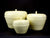 Contemporary Thai lacquerware - Yellow Apple Design - 3 Sizes - farangshop-co