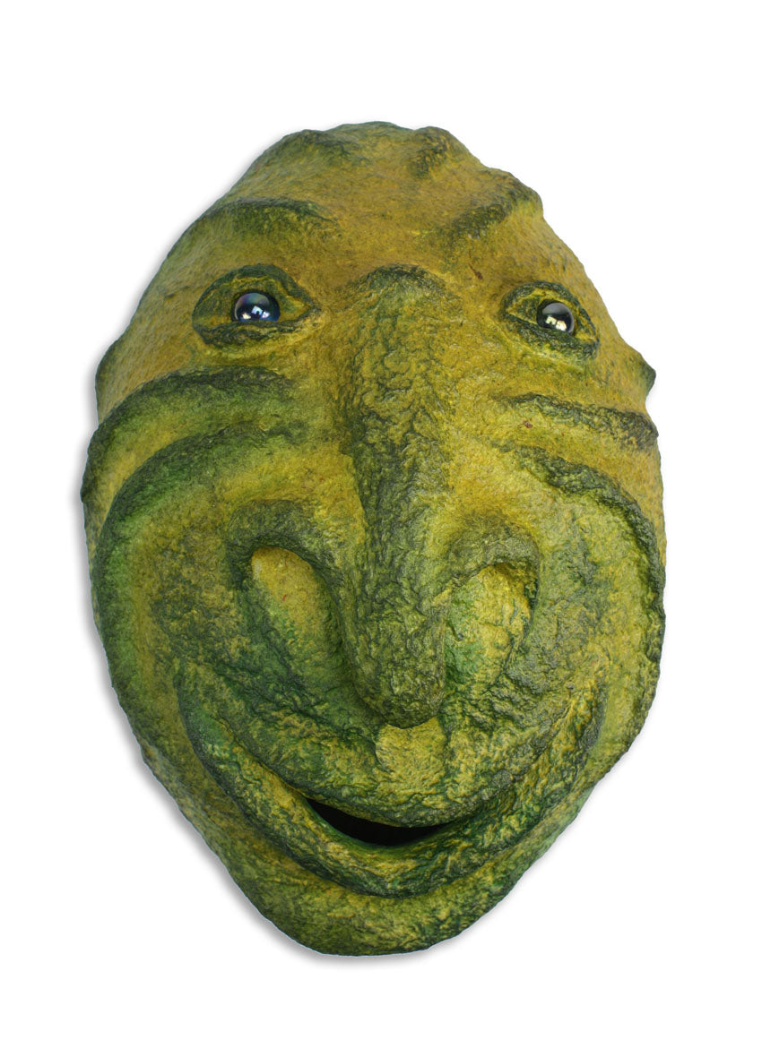 Hand Crafted Papier Mache Wall Mask, BCL02 - farangshop-co
