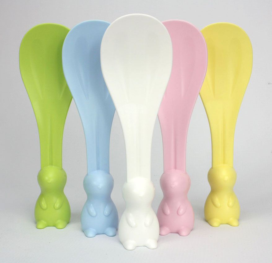 Rabbit Standing Spoon Rice Paddle - Choice of Colours - farangshop-co