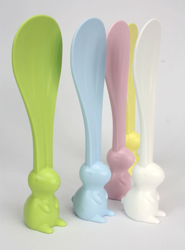 Rabbit Standing Spoon Rice Paddle - Choice of Colours - farangshop-co
