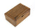 Reclaimed teak wood business card box, B - farangshop-co