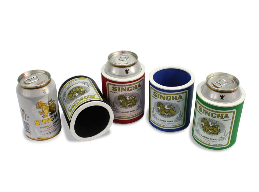 Singha Beer Bottle and Can Cooler Sleeves - Farang