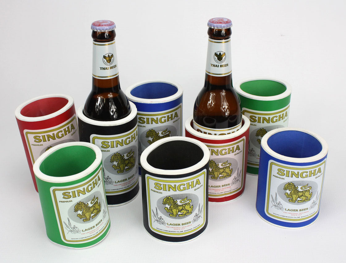 Singha Beer Bottle and Can Cooler Sleeves - farangshop-co