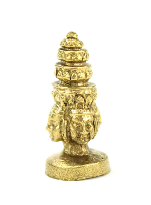 Small Brass Metal Buddhist and Hindu Deity Amulets - Statues, Up to 4cm high, Selection to Choose from - farangshop-co