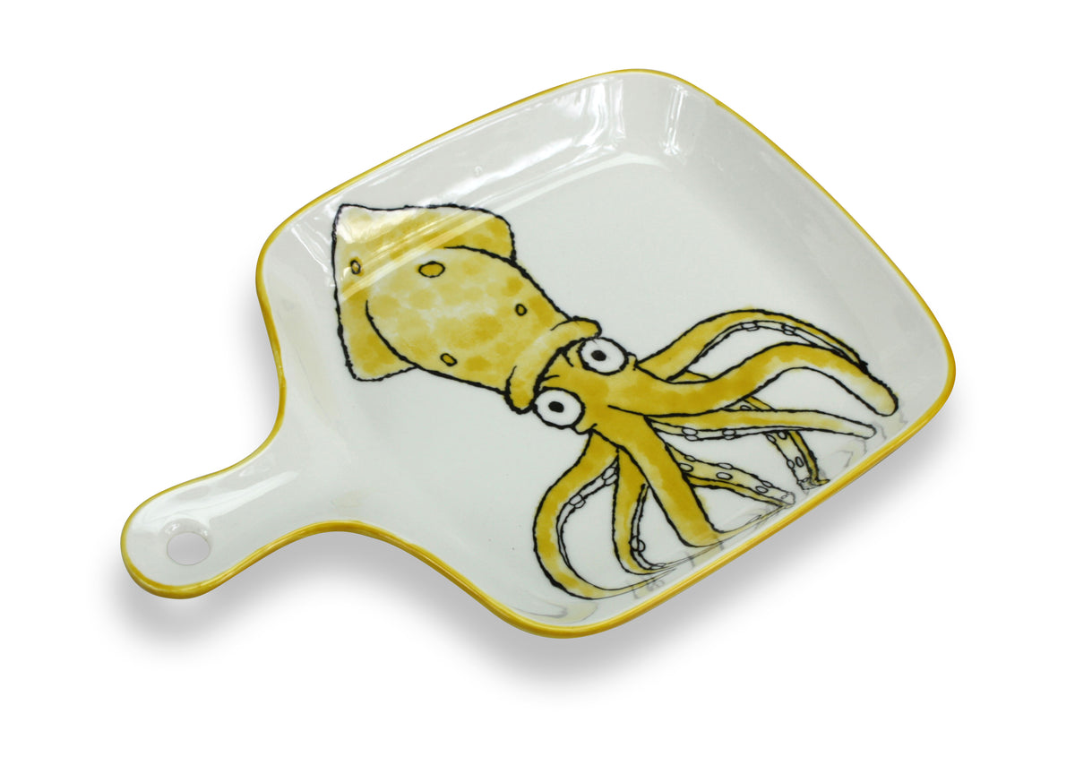 Seafood serving plate - Squid design - farangshop-co