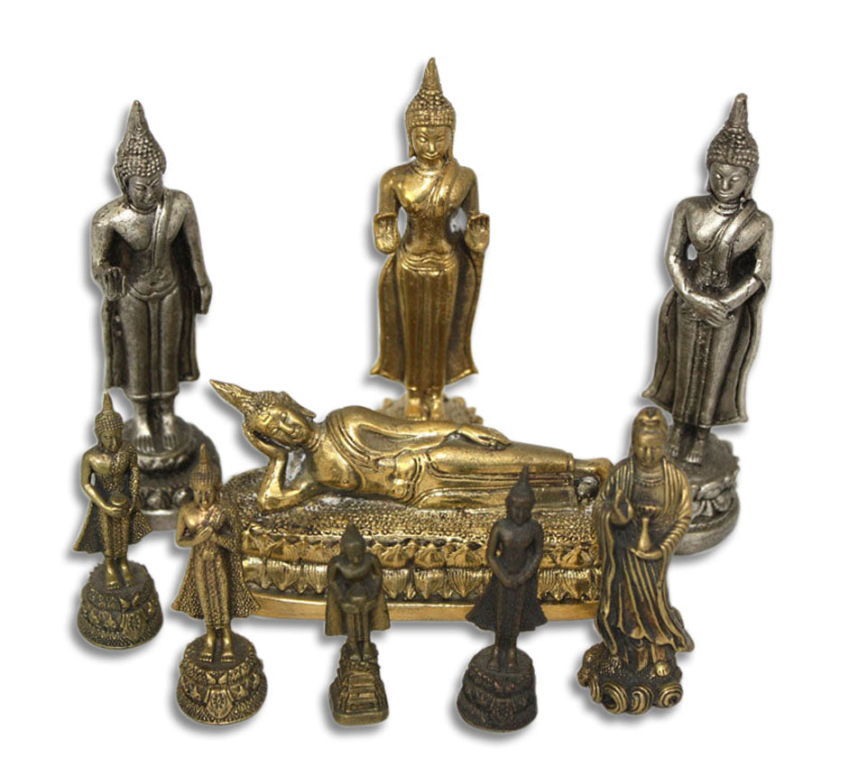 Standing Buddha and Deity amulets - different designs and prices - farangshop-co