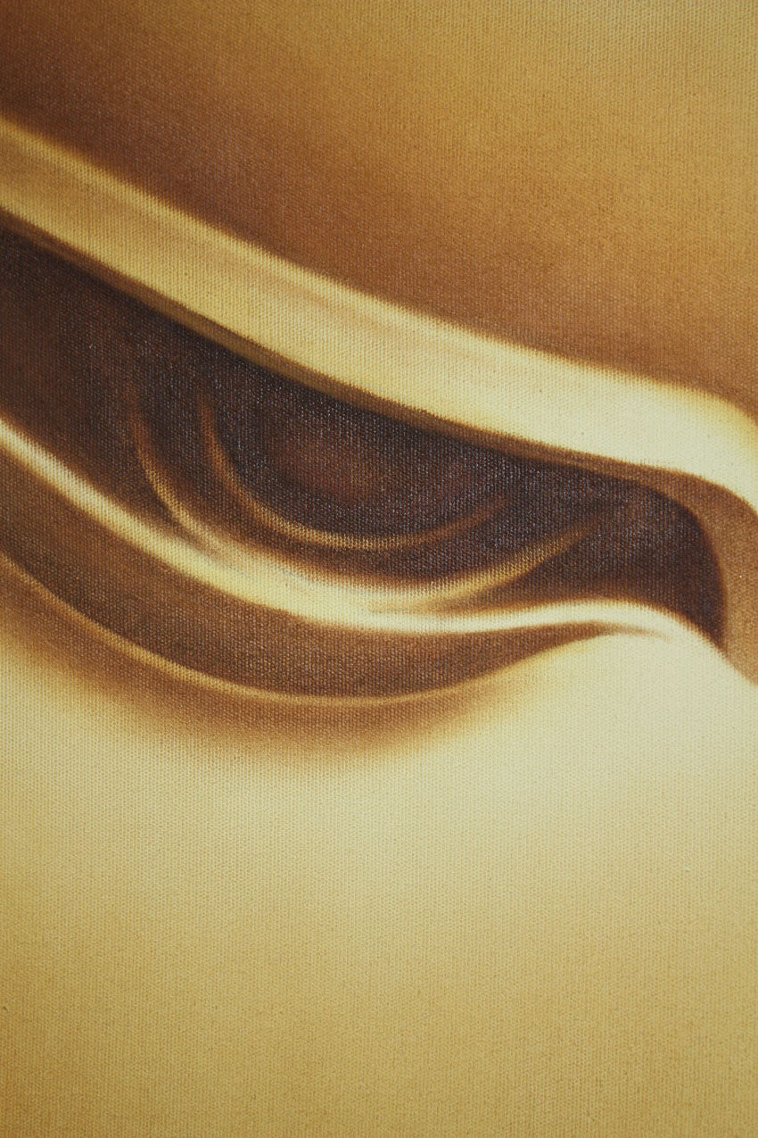 Suppakit Mukta, Buddha painting, 2010, 90cm x 120cm - farangshop-co