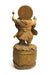 Wooden Ganesh statue with compartment underneath - large teakwood Thai sculpture - farangshop-co