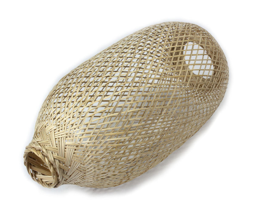 Super flexible Thai Bamboo lampshade, 40cm high - farangshop-co
