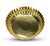 Thai Brass Tray with Pedestal, 22cm diameter - farangshop-co