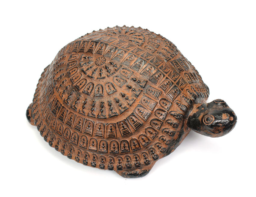 Thai Buddhist Pottery - Extra large Turtle - farangshop-co