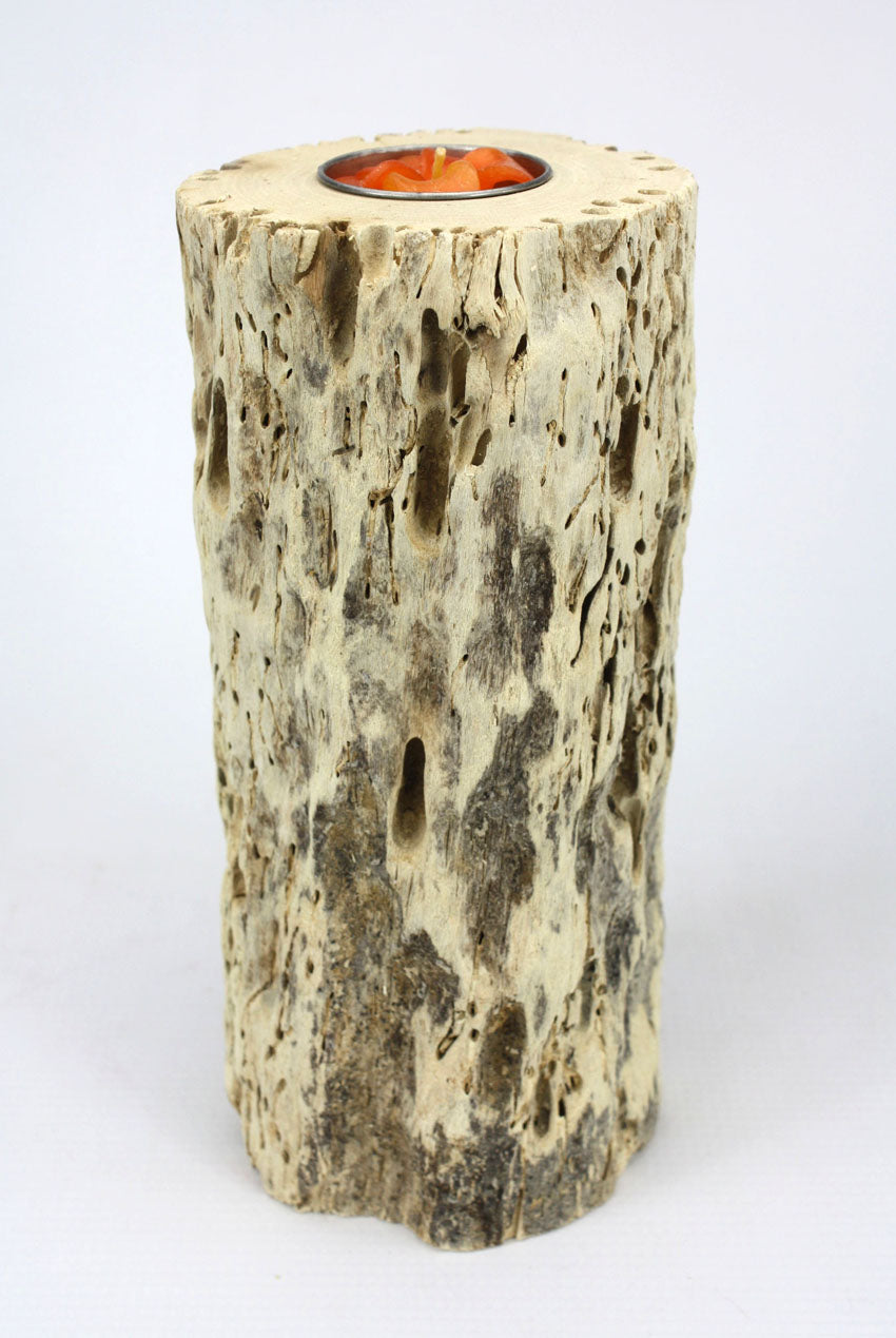 Thai Driftwood Rustic Tealight Candle holders, Choice of Sizes - farangshop-co