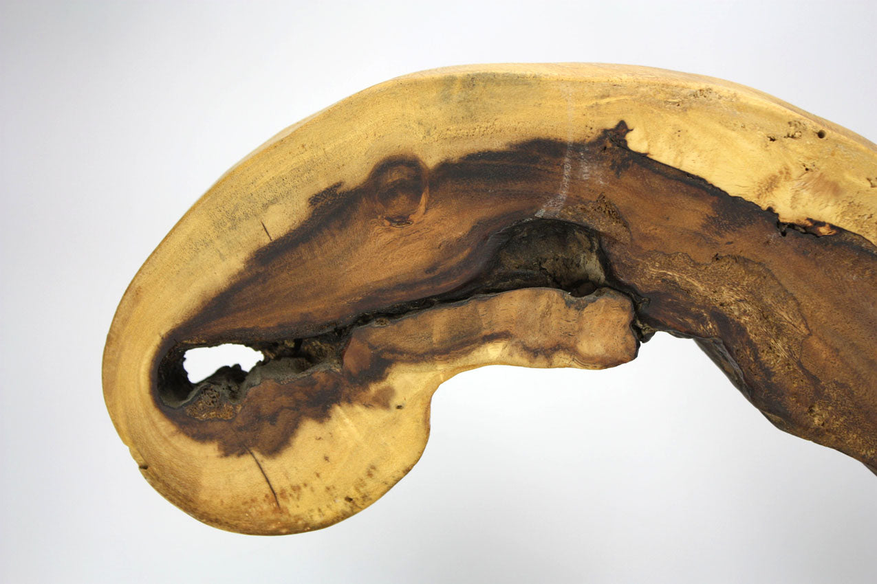 Natural Thai Wooden Sculpture, Model C01, 59cm high - farangshop-co