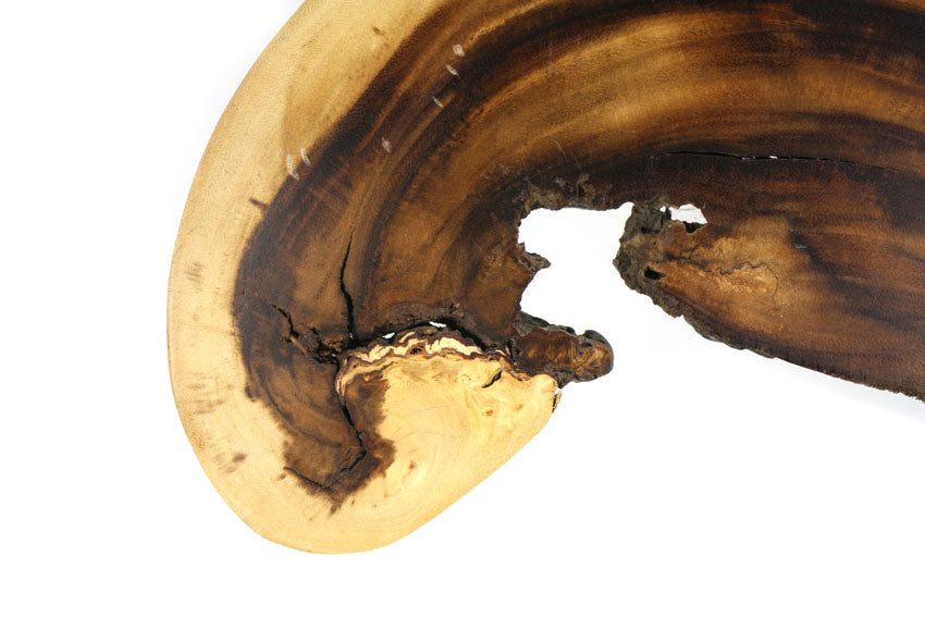 Natural Thai Wooden Sculpture, Big C, 87cm high - farangshop-co