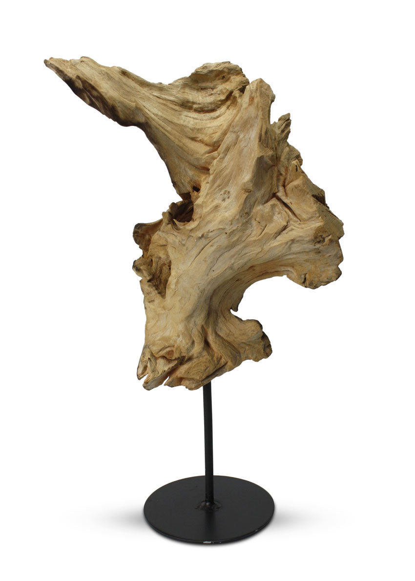 Driftwood sculpture, Approx 42cm high, INB6 - farangshop-co