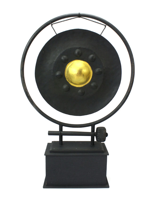 Large Thai Gong on Stand, 120cm high - farangshop-co