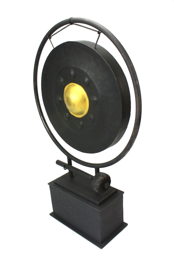 Large Thai Gong on Stand, 120cm high - farangshop-co