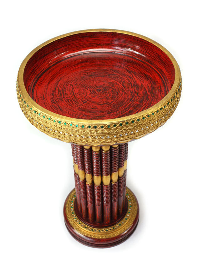Lanna kantok table, 70cm high - farangshop-co