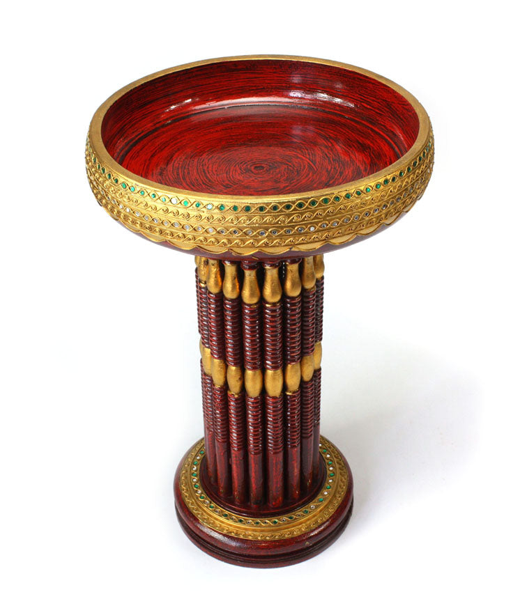 Lanna kantok table, 70cm high - farangshop-co