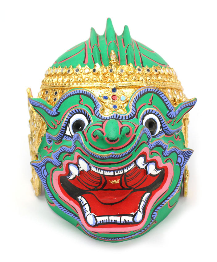Thai khon mask - 2 designs available - farangshop-co