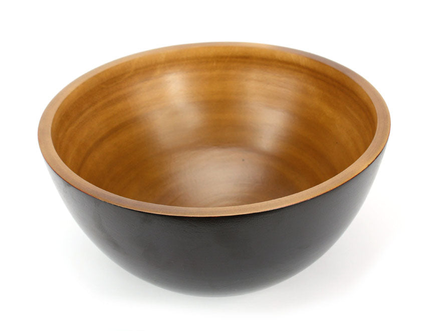 Mango Wood Salad Bowl, 30cm diameter - farangshop-co
