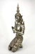 Pair of Thai Thepanom in Silver Metal Finish, approx 33cm high - farangshop-co