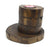 3 Step Teak Candle Holder - farangshop-co