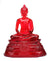 Thai Resin Translucent Seated Buddha, 38cm high, Single Colour - Choice of Colours - farangshop-co