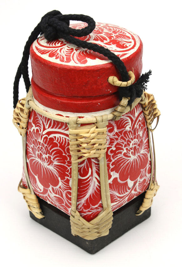 Thai Rice seed box - Small 18cm high - Different Designs to Choose from - farangshop-co