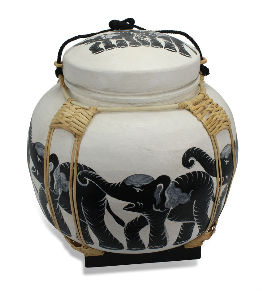 Rice seed box - Large Spherical Box, 40cm high, MRLS13 - farangshop-co