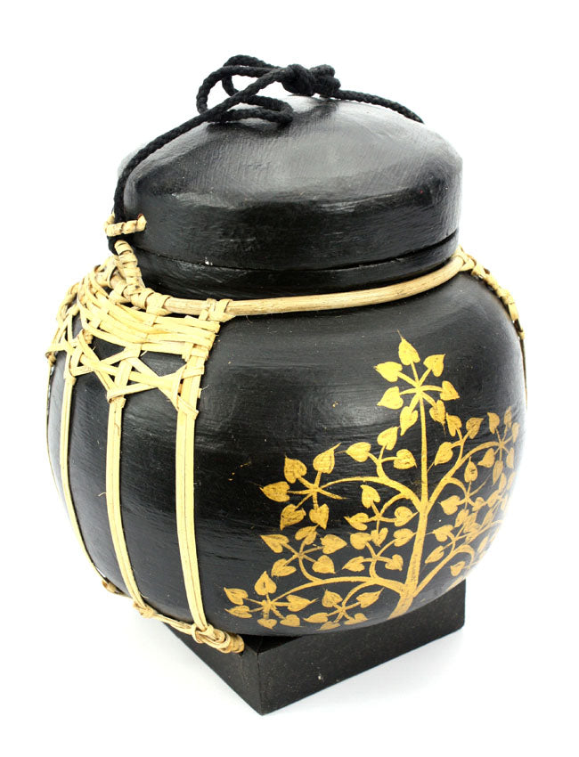 Rice seed box - Large Spherical Box, 23cm high - RSBS01 - farangshop-co