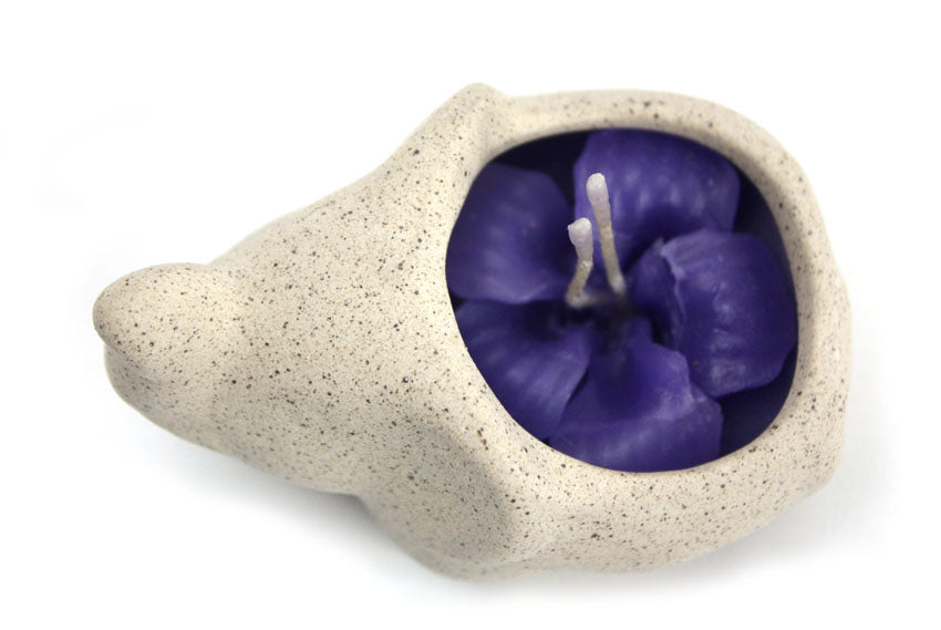 Elephant ceramic candle holder, individual - farangshop-co