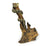 Handmade Snake Sculpture on Natural Wooden Tree Stand - farangshop-co