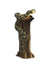 Handmade Snake Sculpture on Natural Wooden Tree Stand, Small 22-30cm Size - farangshop-co