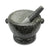 Thai Stone Mortar and Pestle, Huge 12 inch size, 32kg, Extra Large Decorator's Piece - farangshop-co