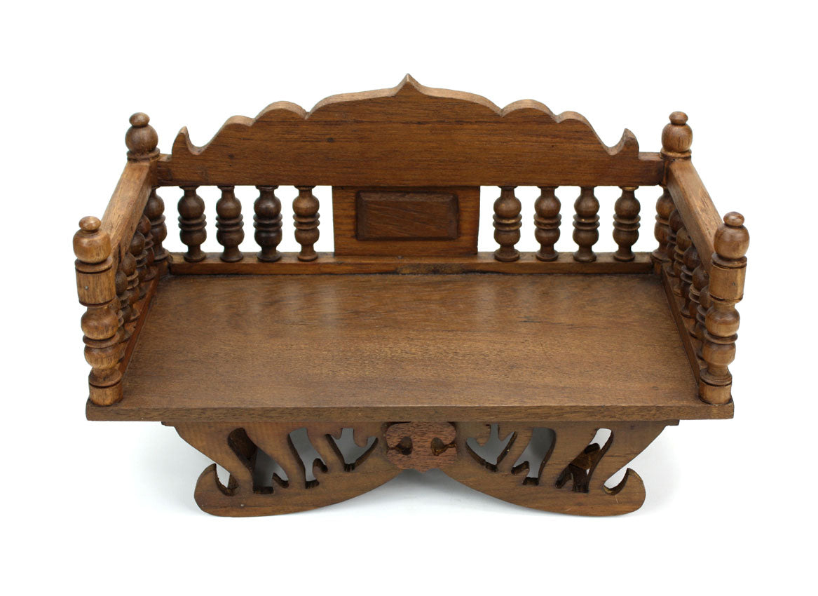 Ornamental Howdah from Thailand - Display stand for Buddhas - Ganesh - Votive Figurines - farangshop-co