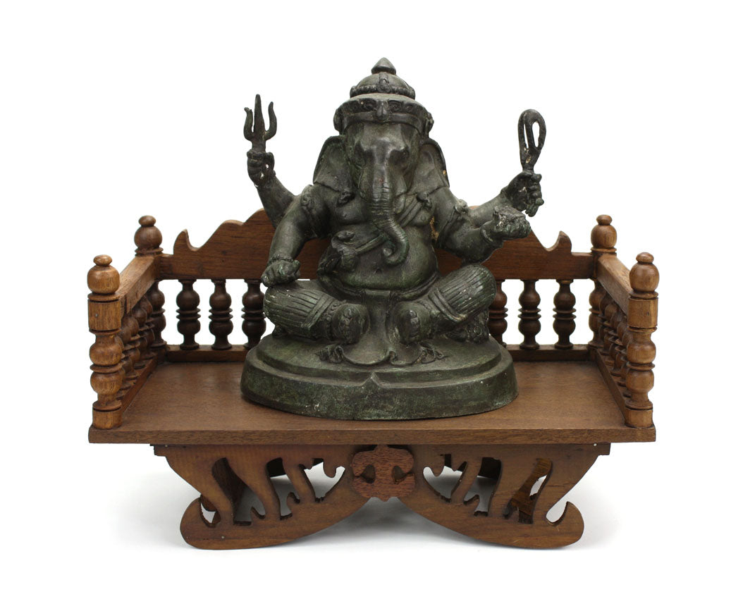 Ornamental Howdah from Thailand - Display stand for Buddhas - Ganesh - Votive Figurines - farangshop-co