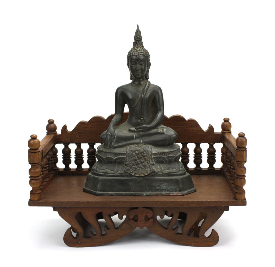 Ornamental Howdah from Thailand - Display stand for Buddhas - Ganesh - Votive Figurines - farangshop-co