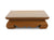 Ornamental Teak Wood Buddhist Display Stand Altar for Buddhas - Ganesh - Votive Figurines, 15cm Square - farangshop-co