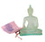 Thai Translucent Resin Buddha, Duotone color - 3 colours available, Small Size 10cm - farangshop-co