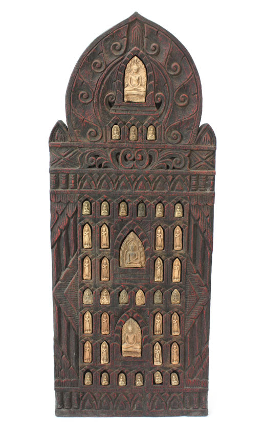 Buddhist Votive panel - 102cm high - farangshop-co