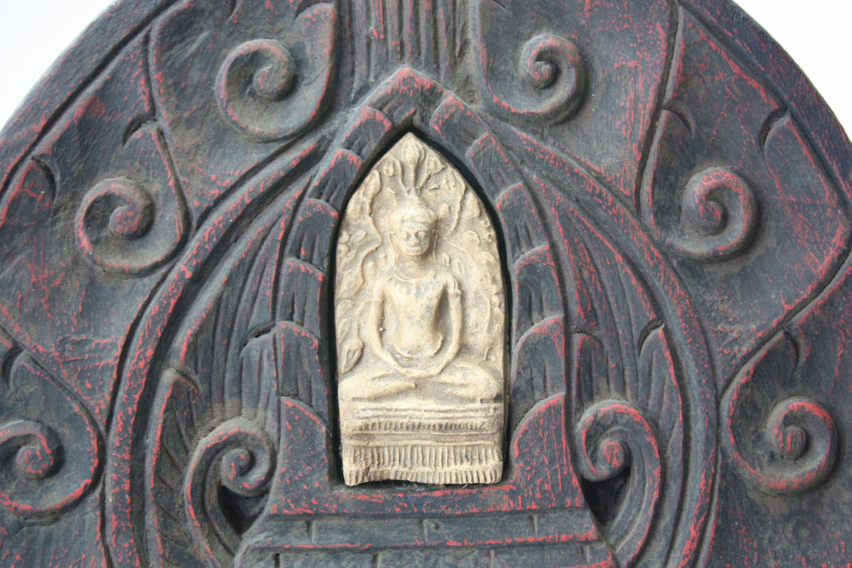 Buddhist Votive panel - 102cm high - farangshop-co
