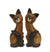 Pair of Siamese Cats - 30cm high - farangshop-co