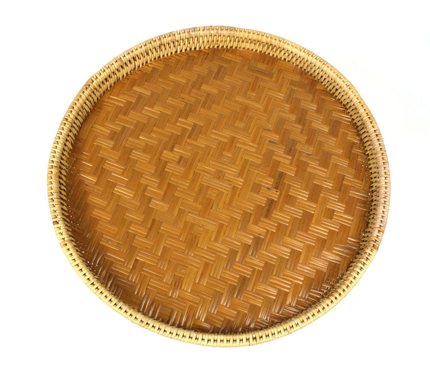 Large Thai Bamboo Kantok Tables - Lanna Dinner Set - 3 sizes available - farangshop-co