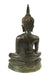 Thai metal Buddha statue, antique dark bronze finish, large, 50cm high, B32 - farangshop-co