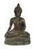 Thai metal Buddha statue, large, antique bronze finish, 46cm high, B26 - farangshop-co