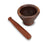 Thai / Laos Earthenware Mortar and Pestle, 2 sizes. Kruk - Clay mortar. - farangshop-co